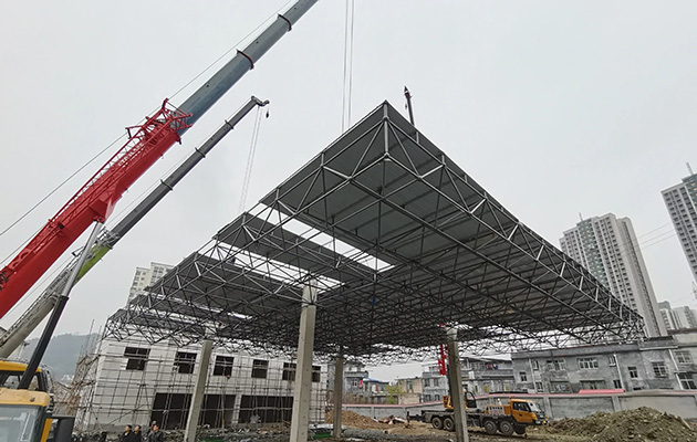 加油站常用的三種沈陽鋼結(jié)構(gòu)形式