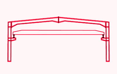 沈陽鋼結構行車式設計圖